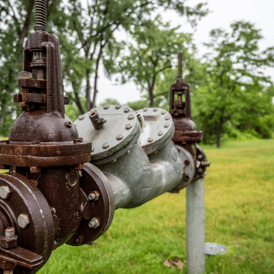 Main Water Pipe Back Flow Prevention