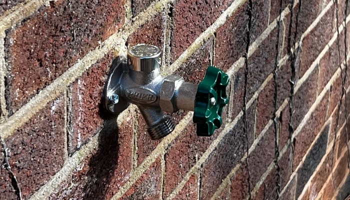New fixture hose outside New-fixture-hose-outside